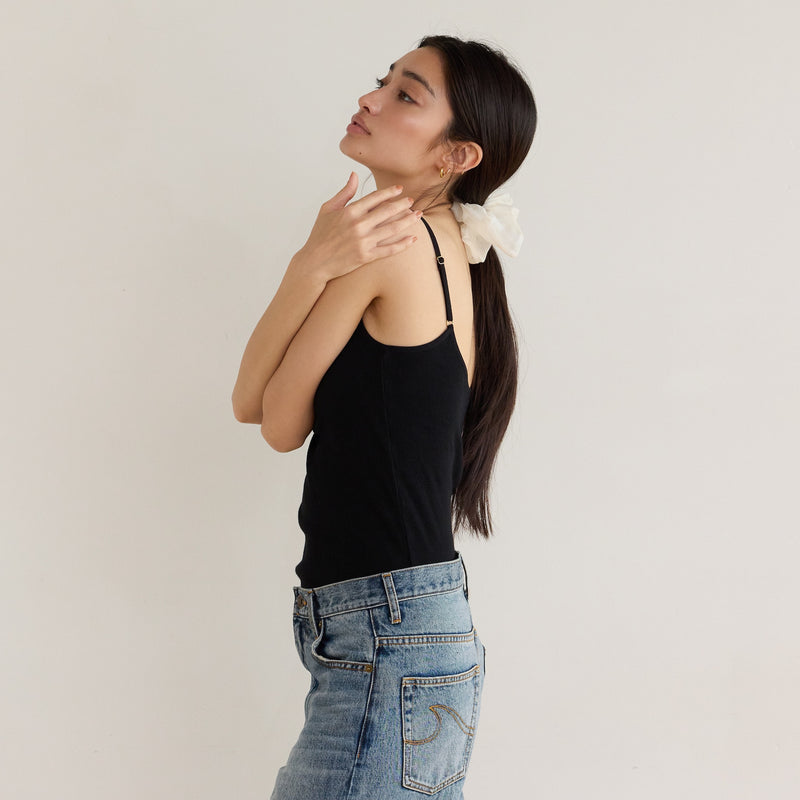 Fit Pad Back Open Cami