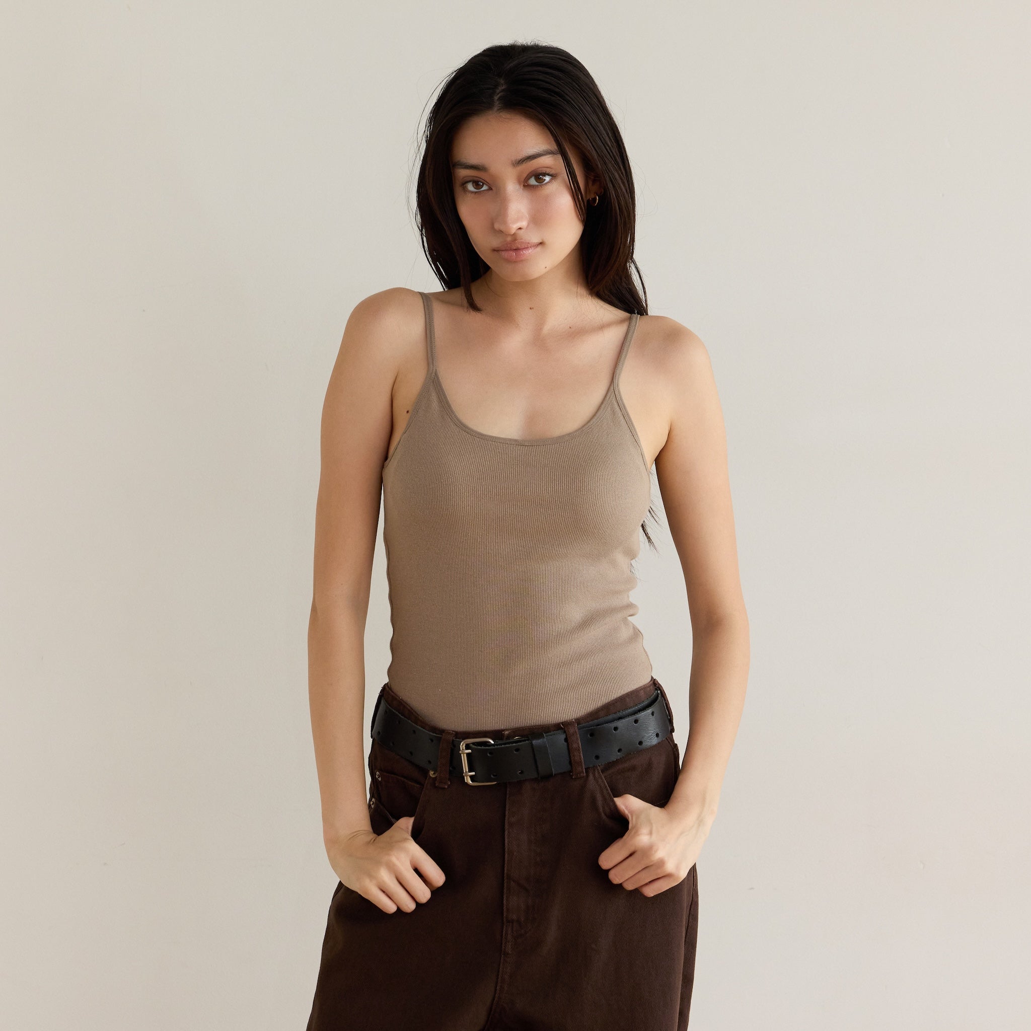 Fit Pad Back Open Cami