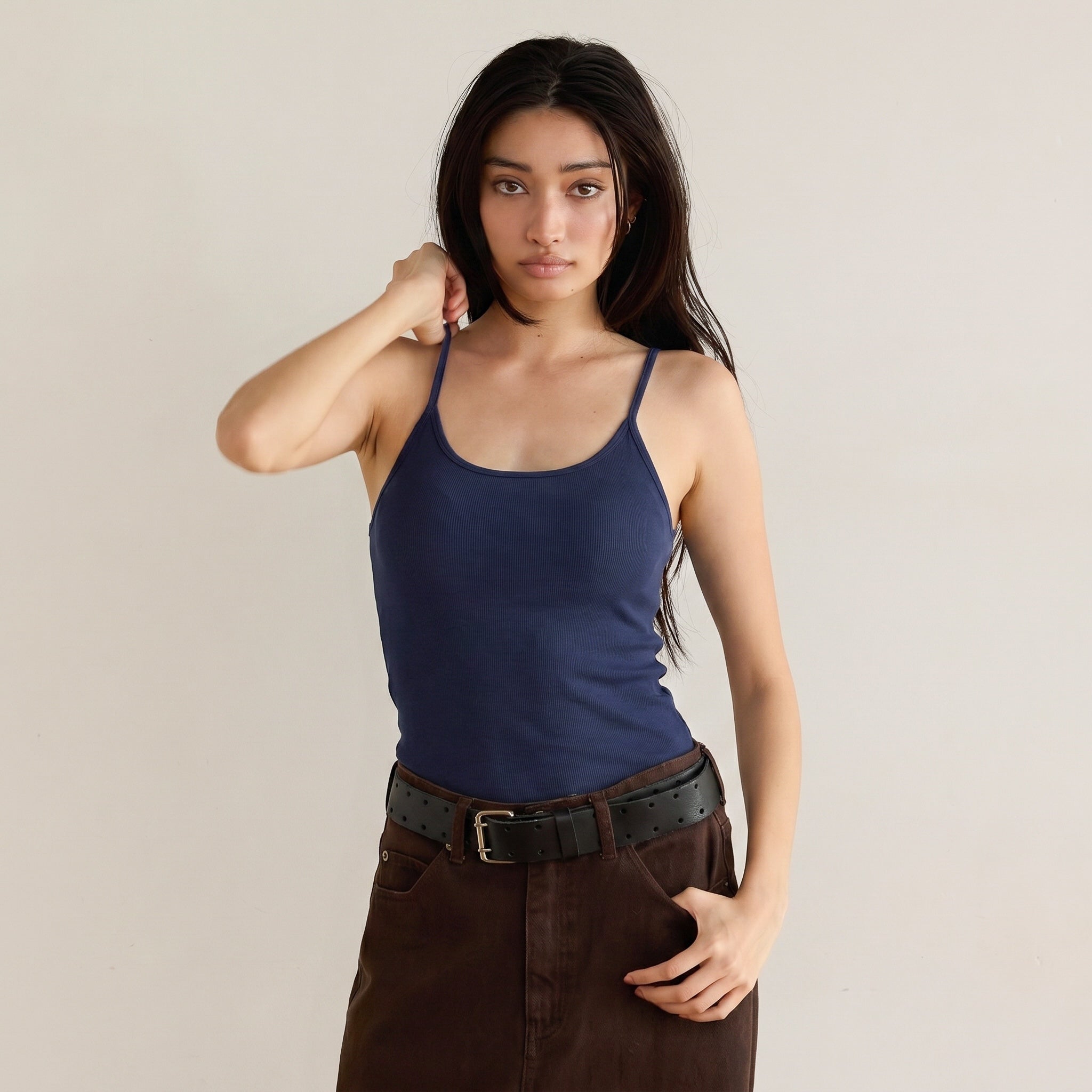 Fit Pad Back Open Cami