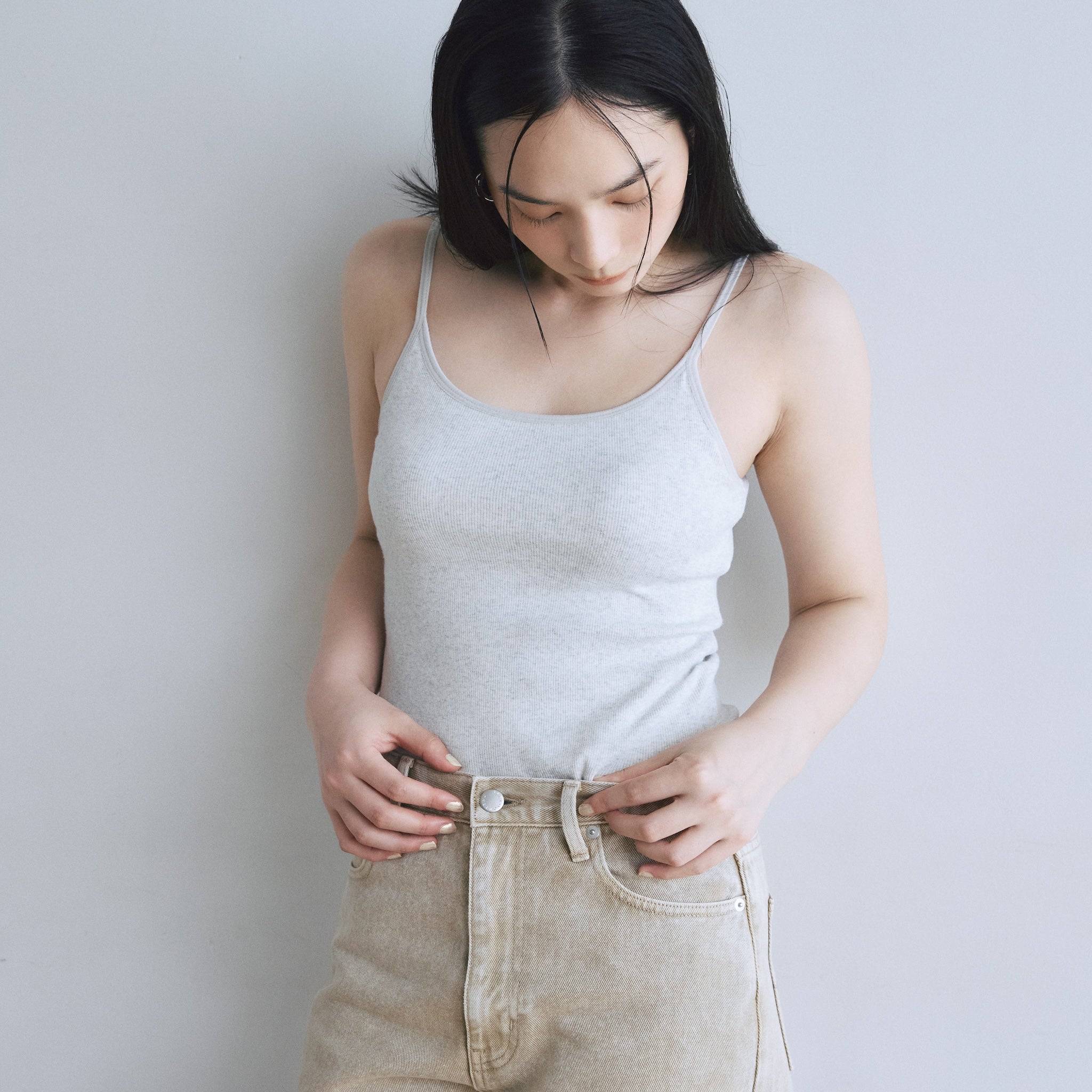 FitパッドBack openキャミ