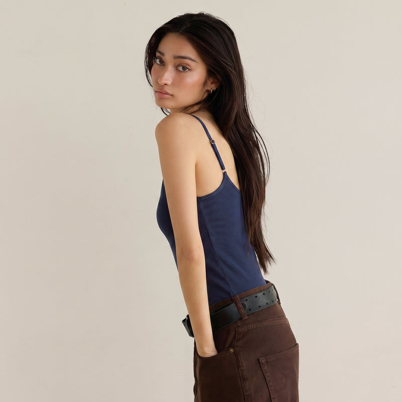 Fit Pad Back Open Cami