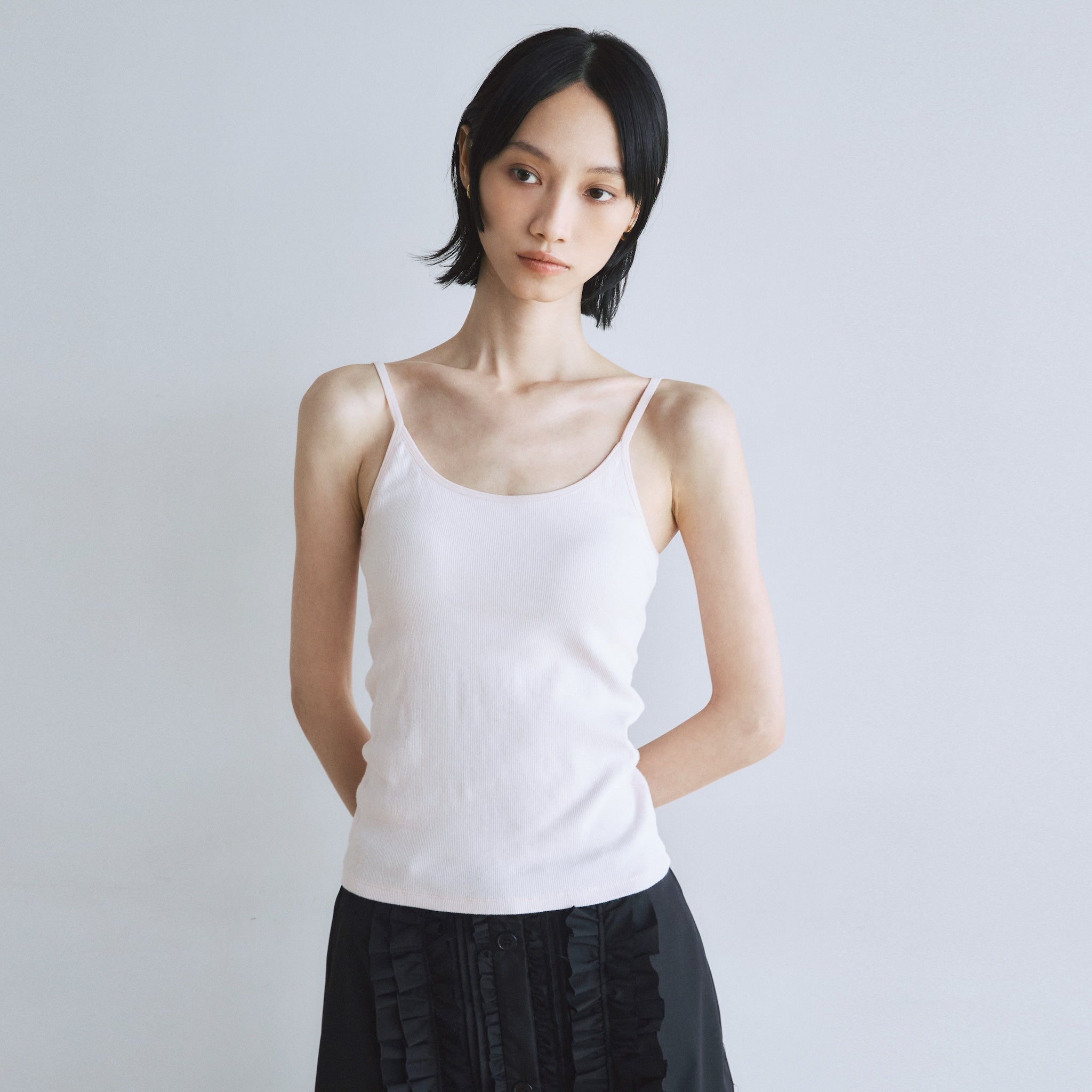 FitパッドBack openキャミ