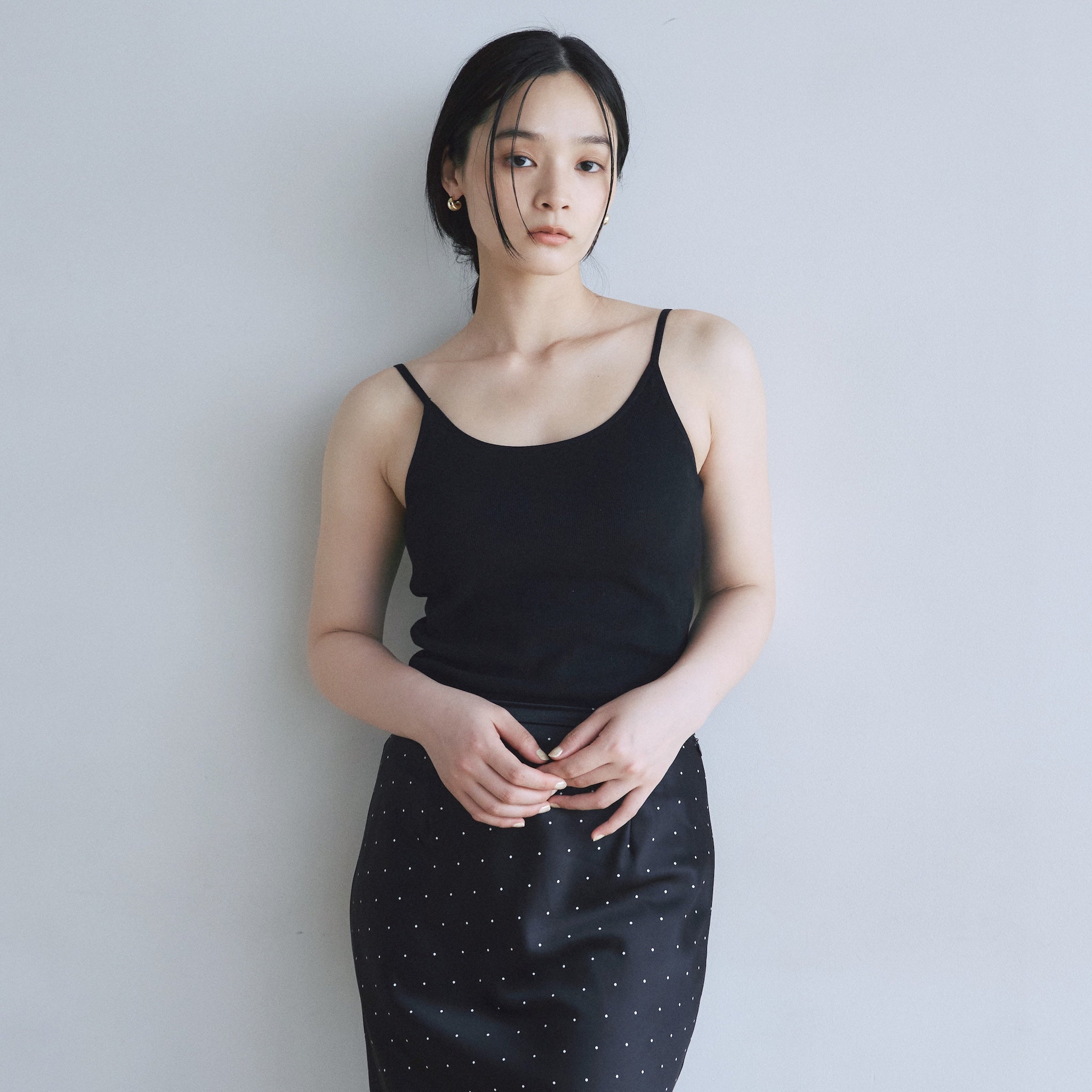 FitパッドBack openキャミ