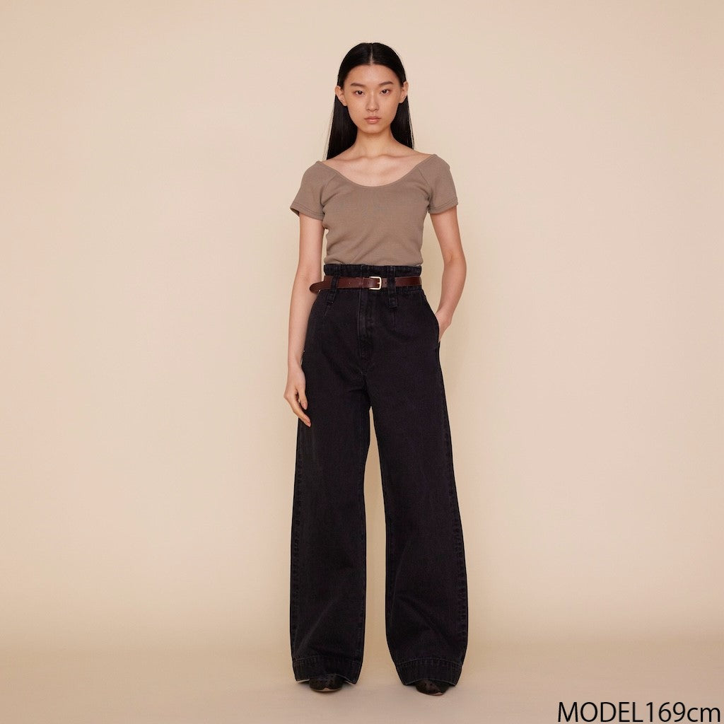 パッドin BACK Uカットソー