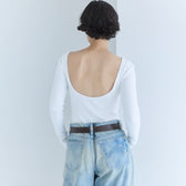 Fit Pad Back Open Body Suit
