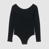 Fit Pad Back Open Body Suit