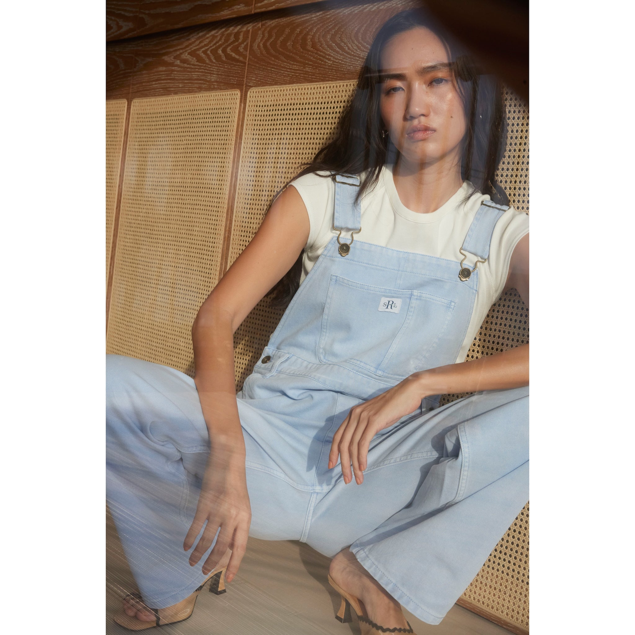 サルファダイ Straightデニム サロペット SeaRoomlynn / サルファダイstraight デニムサロペット