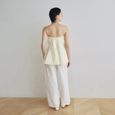 2tuck nylon volume pants