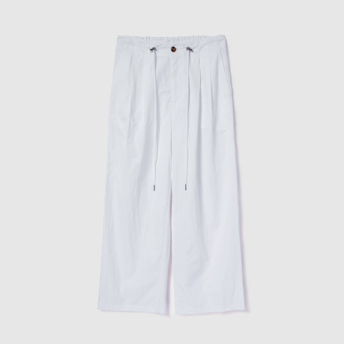 2tuck nylon volume pants