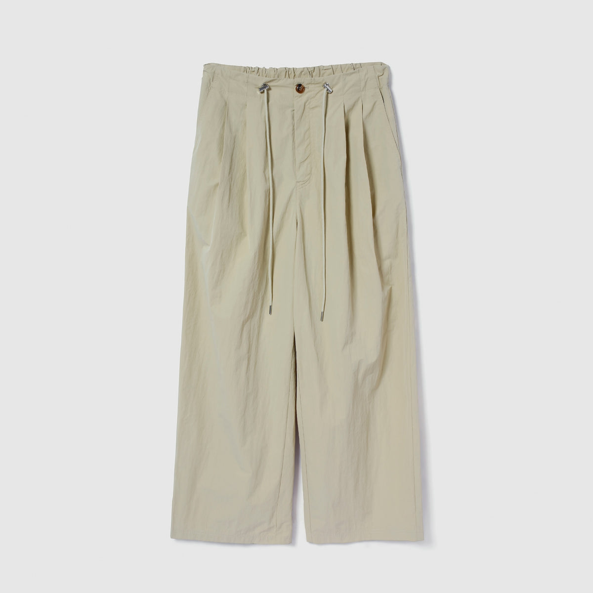 2tuck nylon volume pants