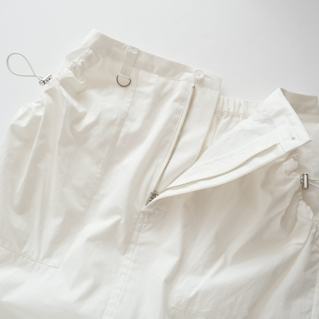 Drawstringカーゴスカート 