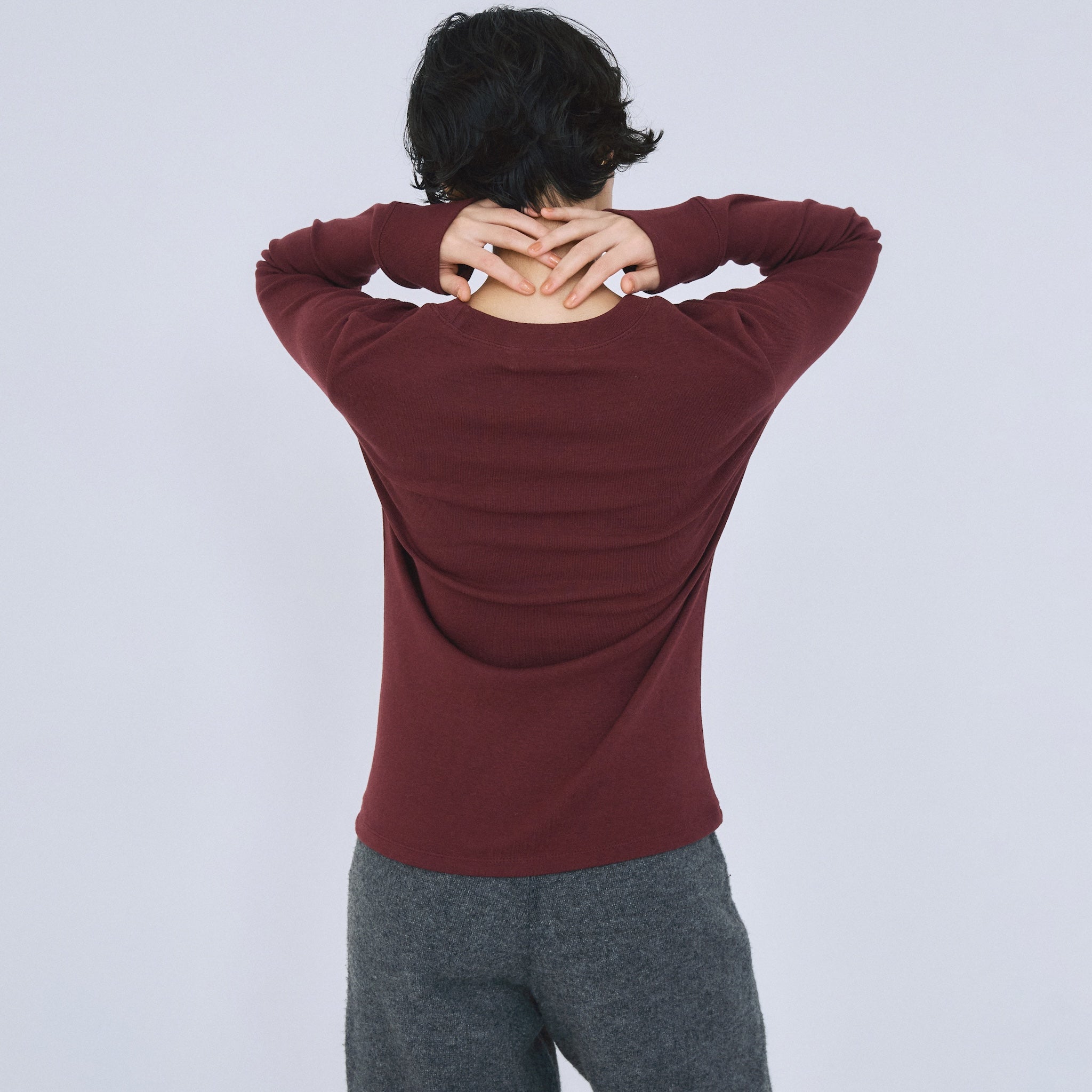 オールドコットLONG Tシャツ ナチュラル オールドコットBasicロングスリーブ