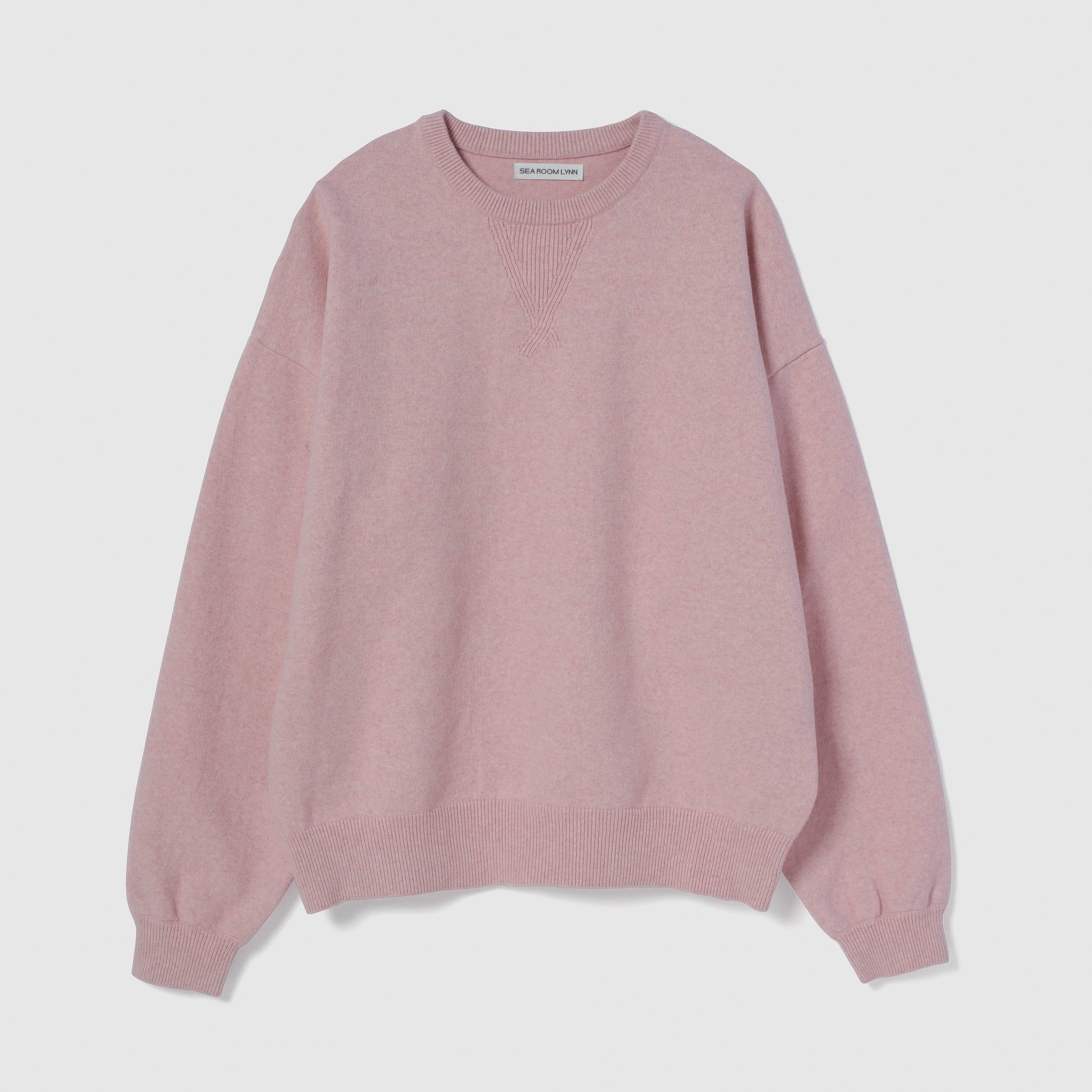 Sweatlikeルーズニットプルオーバー