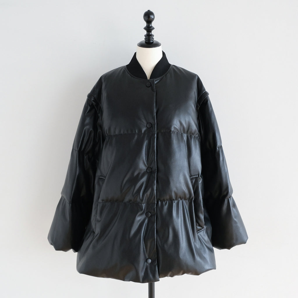 ECO LEATHER THERMO PUFFジャケット