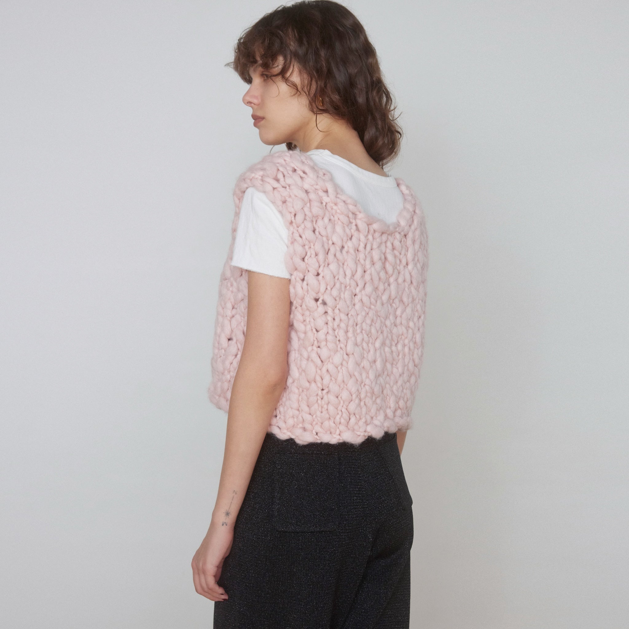 最終価格Searoomlynn HM extra warm 2wayニットベスト searoomlynn ☆ HM extra warm 2wayニットベスト