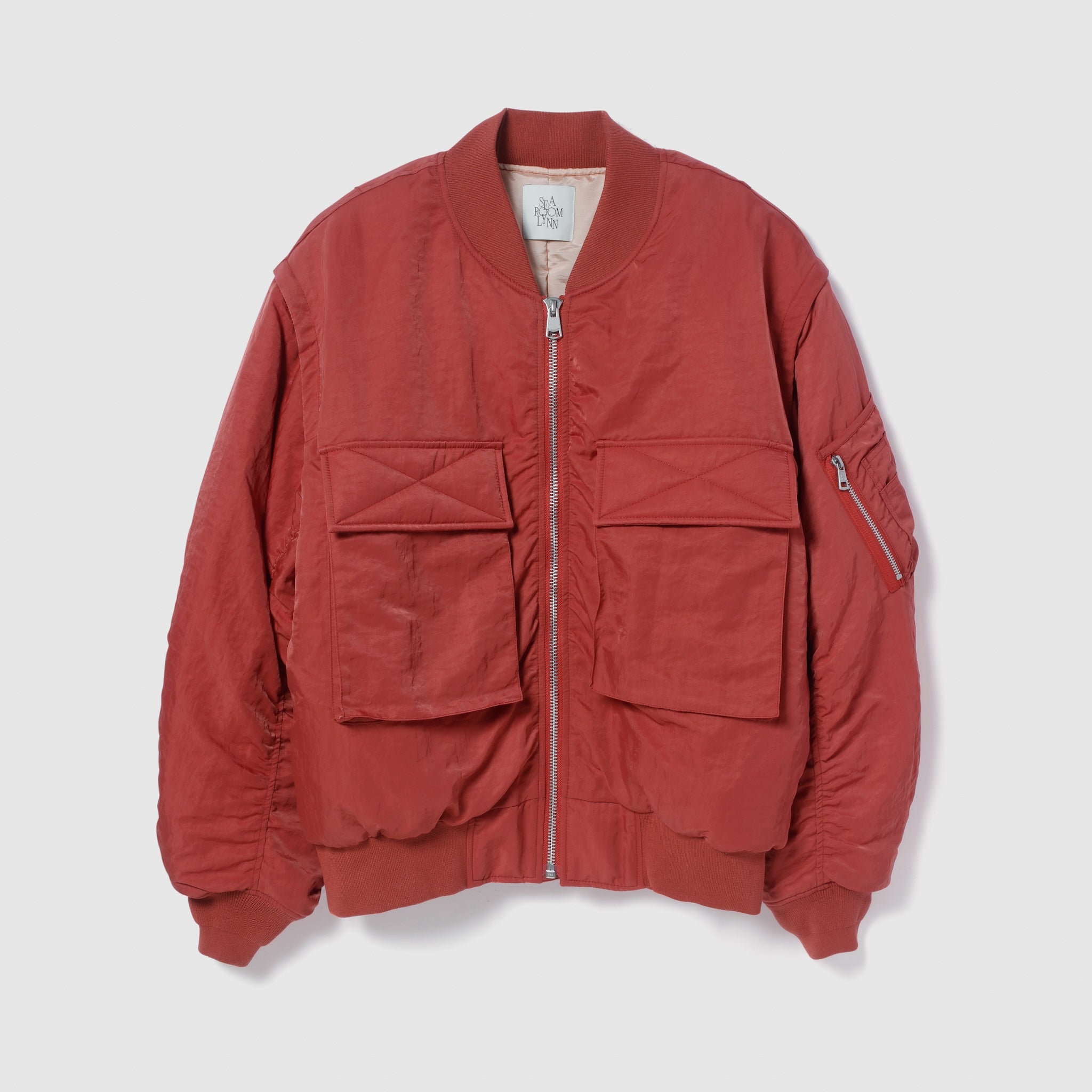 シールームリン　BIGポケットMA-1 zara Oversized BIG pocket MA-1