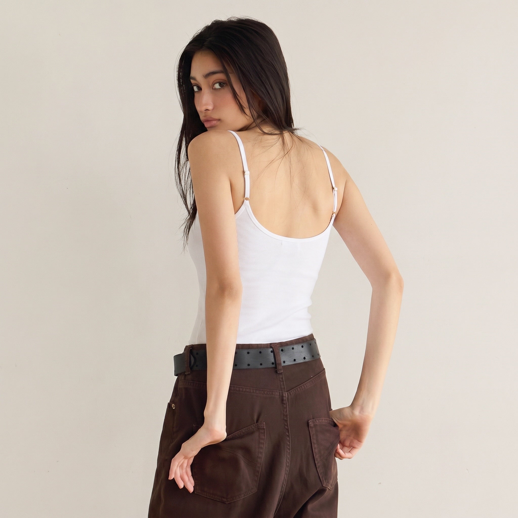 Fit Pad Back Open Cami