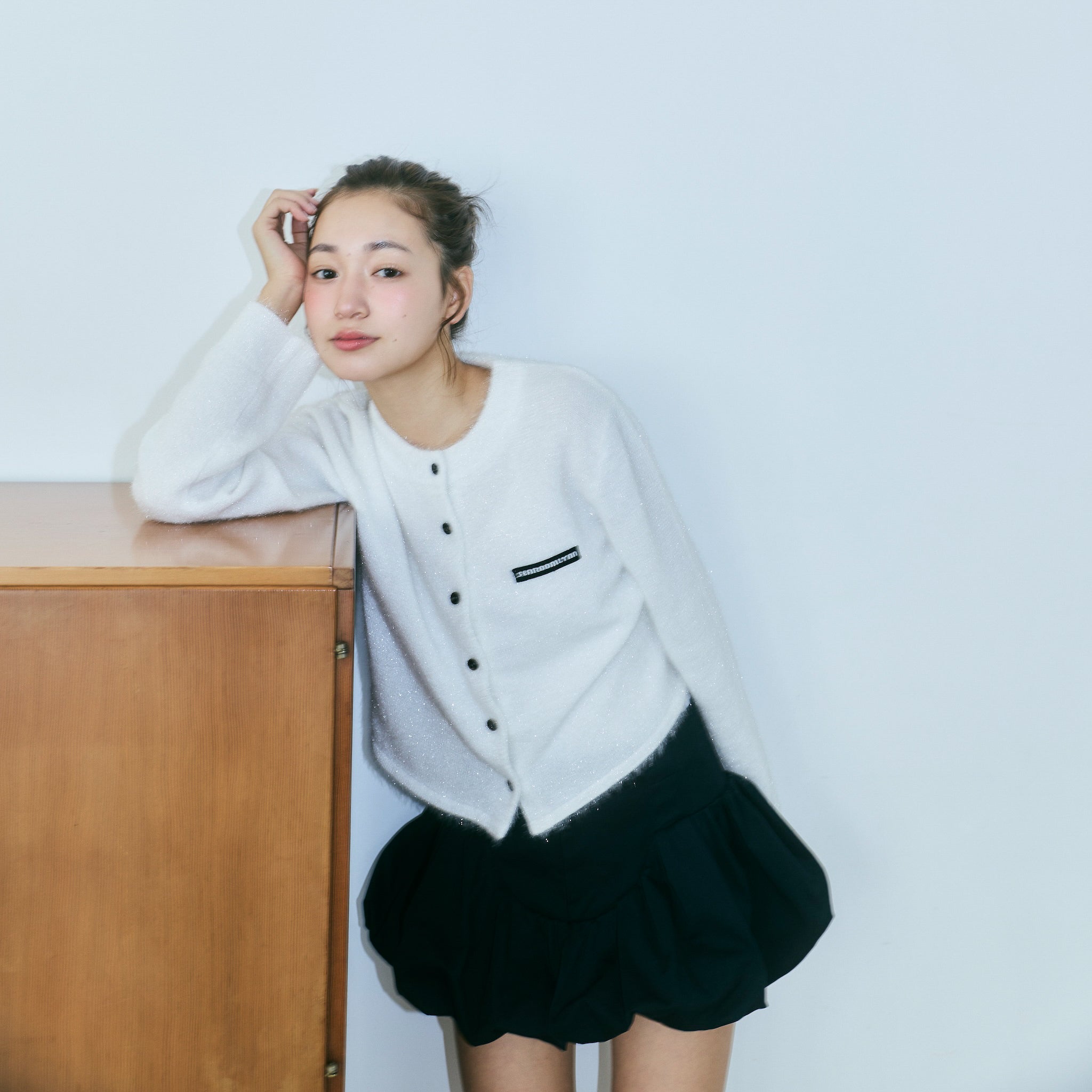 ローライズバルーンminiスカート