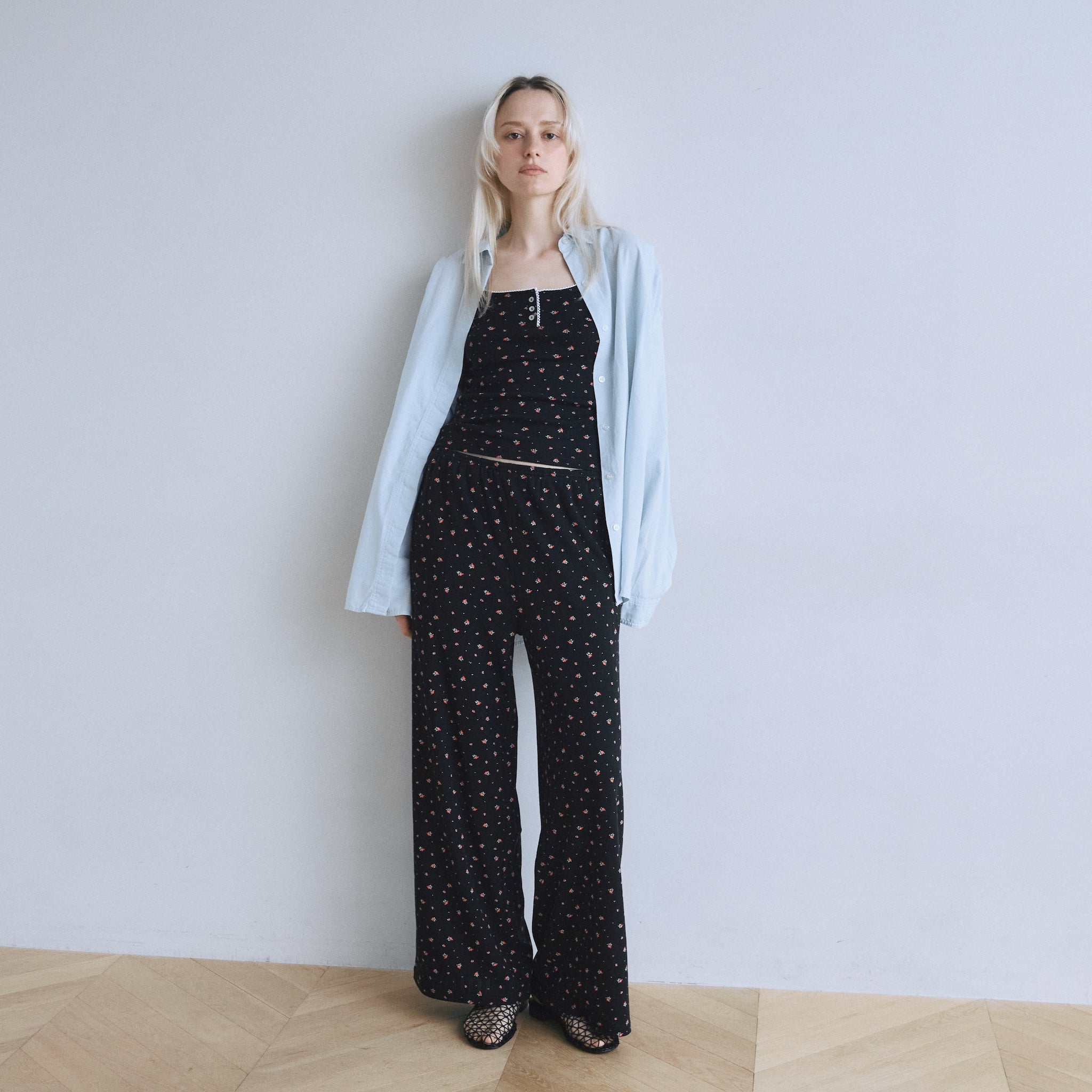 Cotton Washボタンダウンタックシャツ