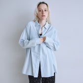 Cotton Wash Button Down T-Shirt