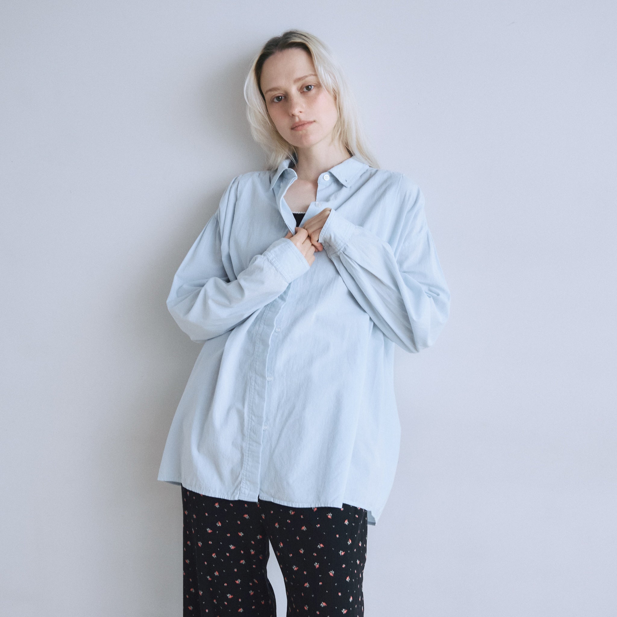 シールームリン Cotton Washボタンダウンタックシャツ M Cotton Washボタンダウンタックシャツ