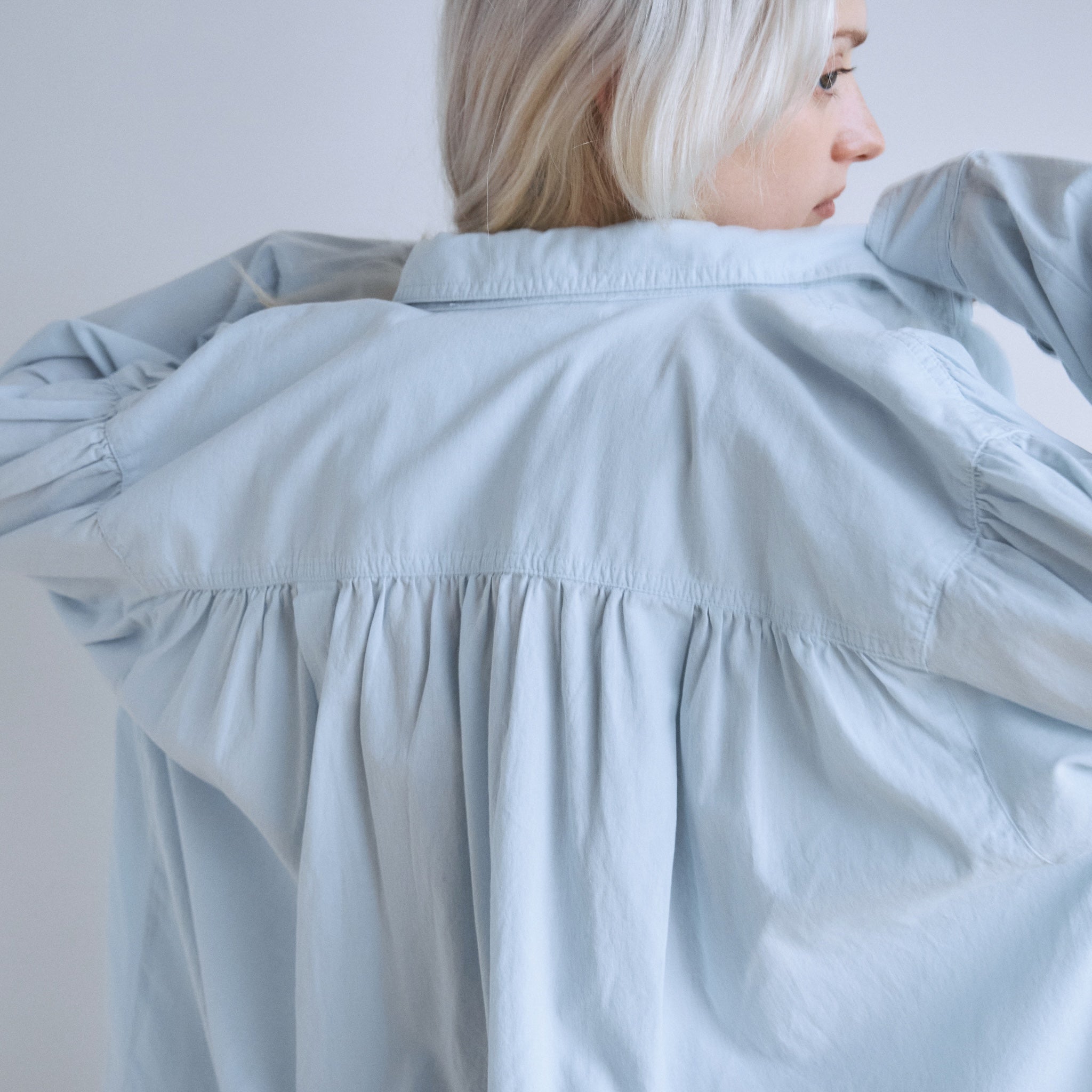 Cotton Washボタンダウンタックシャツ