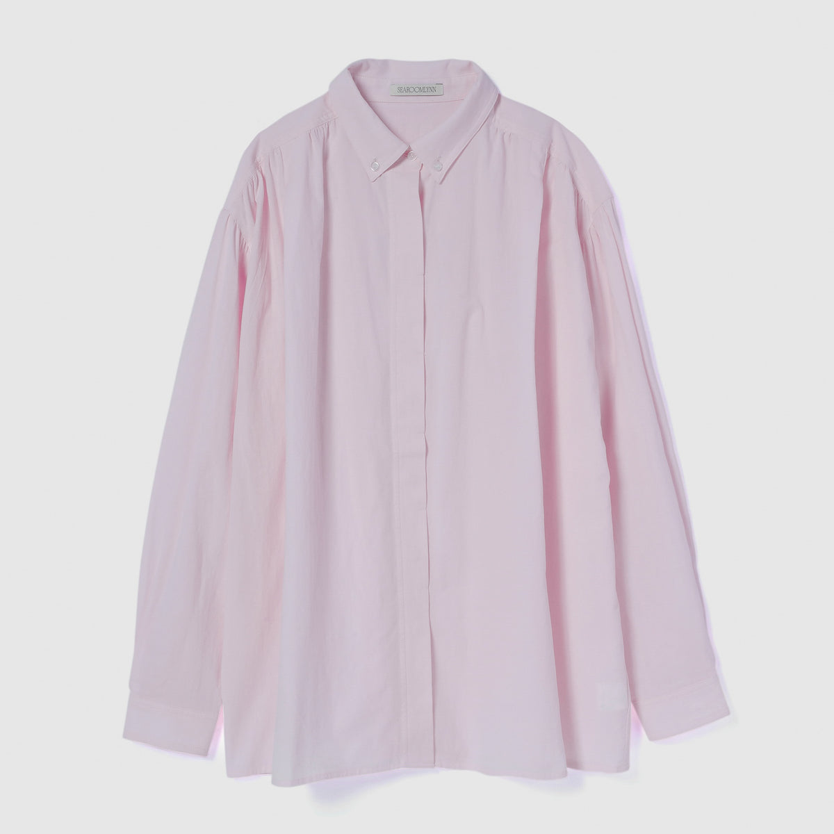 Cotton Wash Button Down T-Shirt