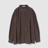 Cotton Wash Button Down T-Shirt