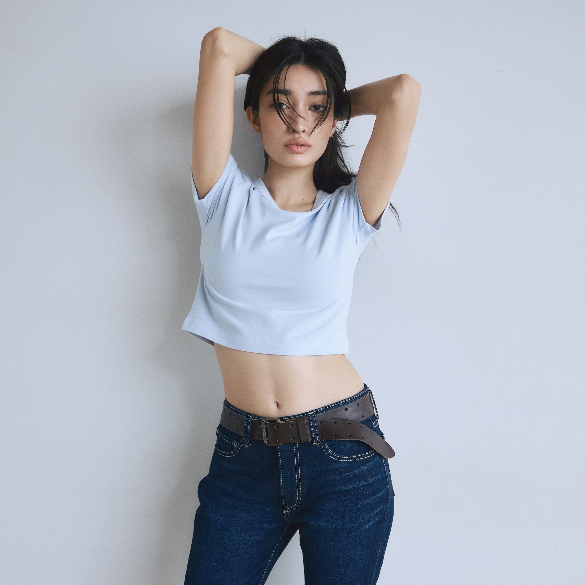 Recycled Cotton Comfy Cropped Tee