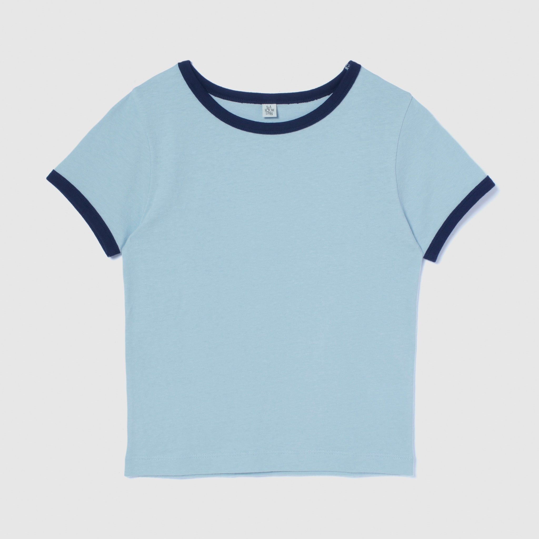リサイクルコットンリンガーTシャツ