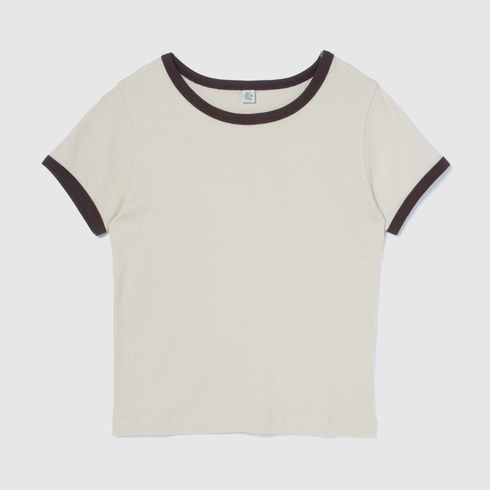 リサイクルコットンリンガーTシャツ