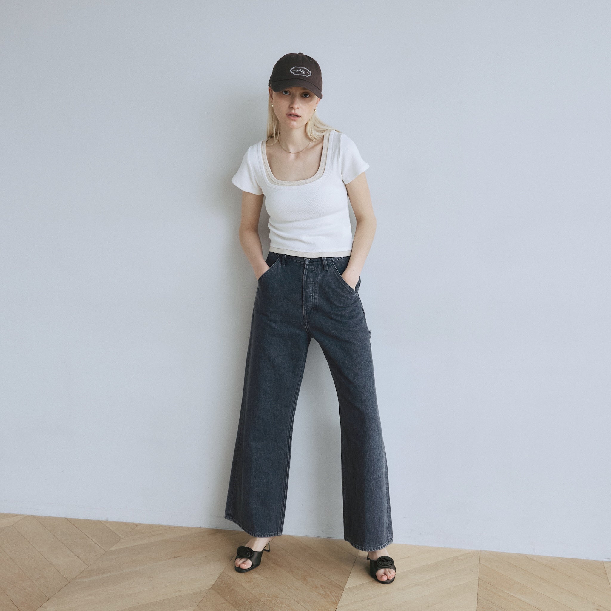 ペインターbaggy denimパンツ SRN05