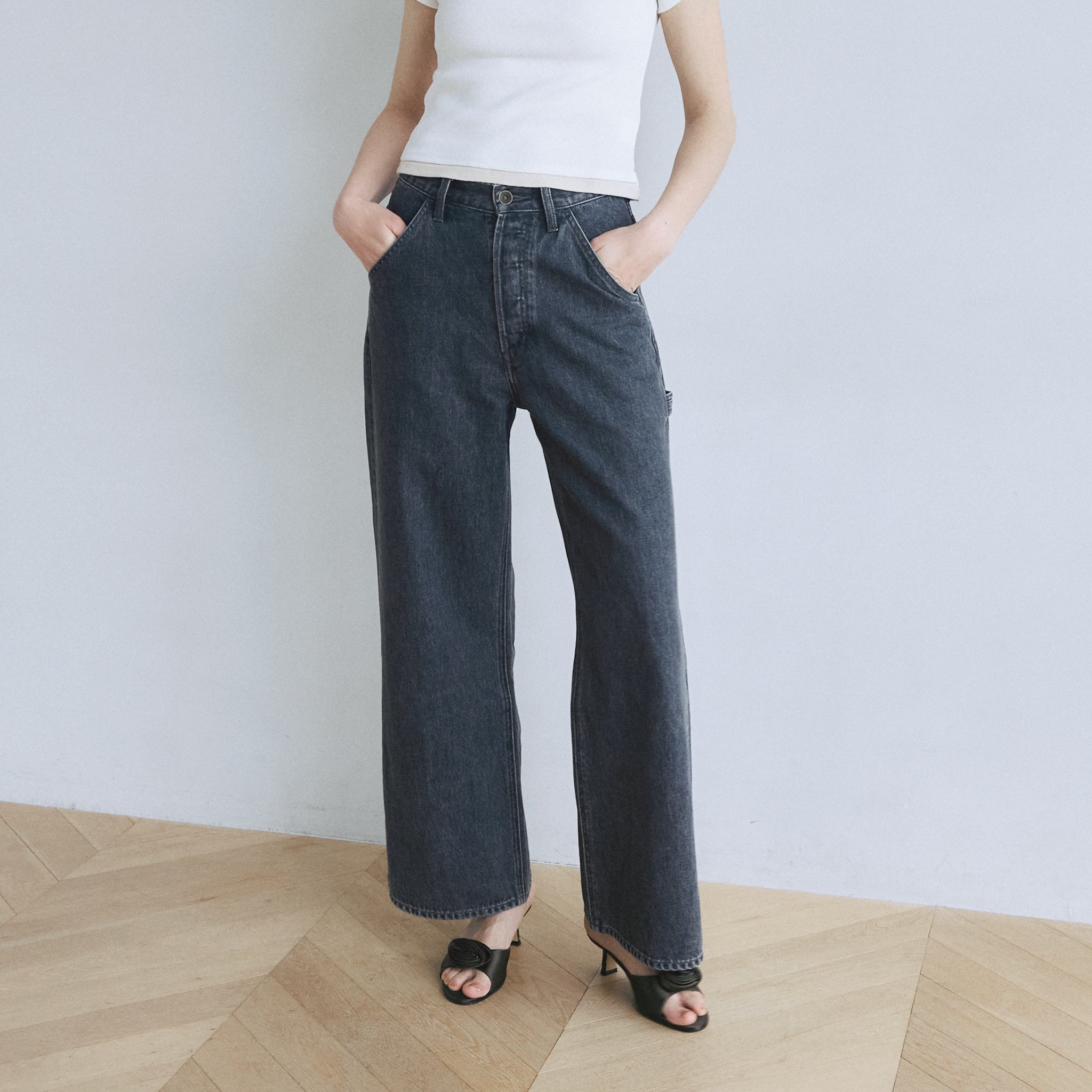 searoomlynn ペインター baggy denimパンツ SRN05 ペインターbaggy denimパンツ SRN05