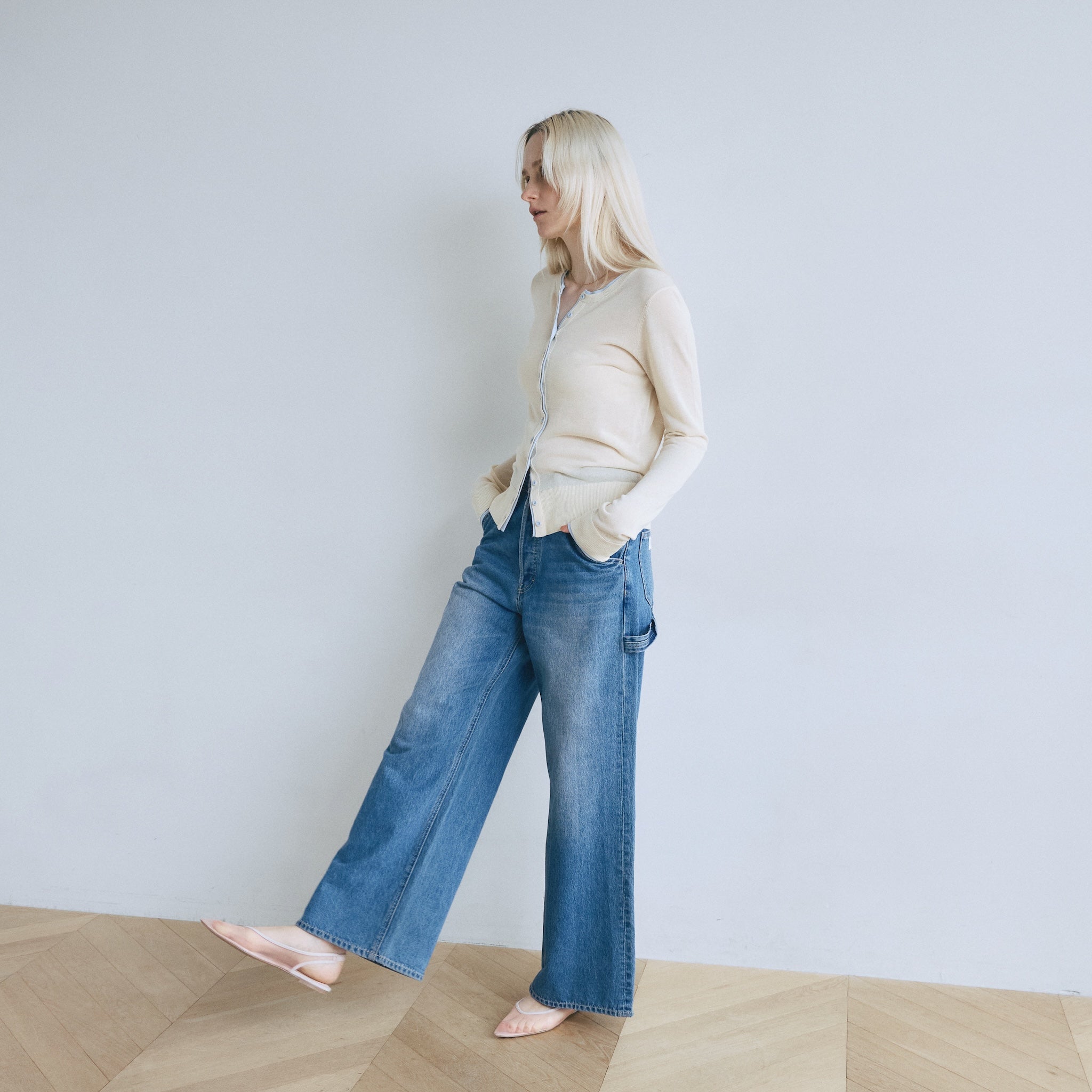 ペインターbaggy denimパンツ SRN05