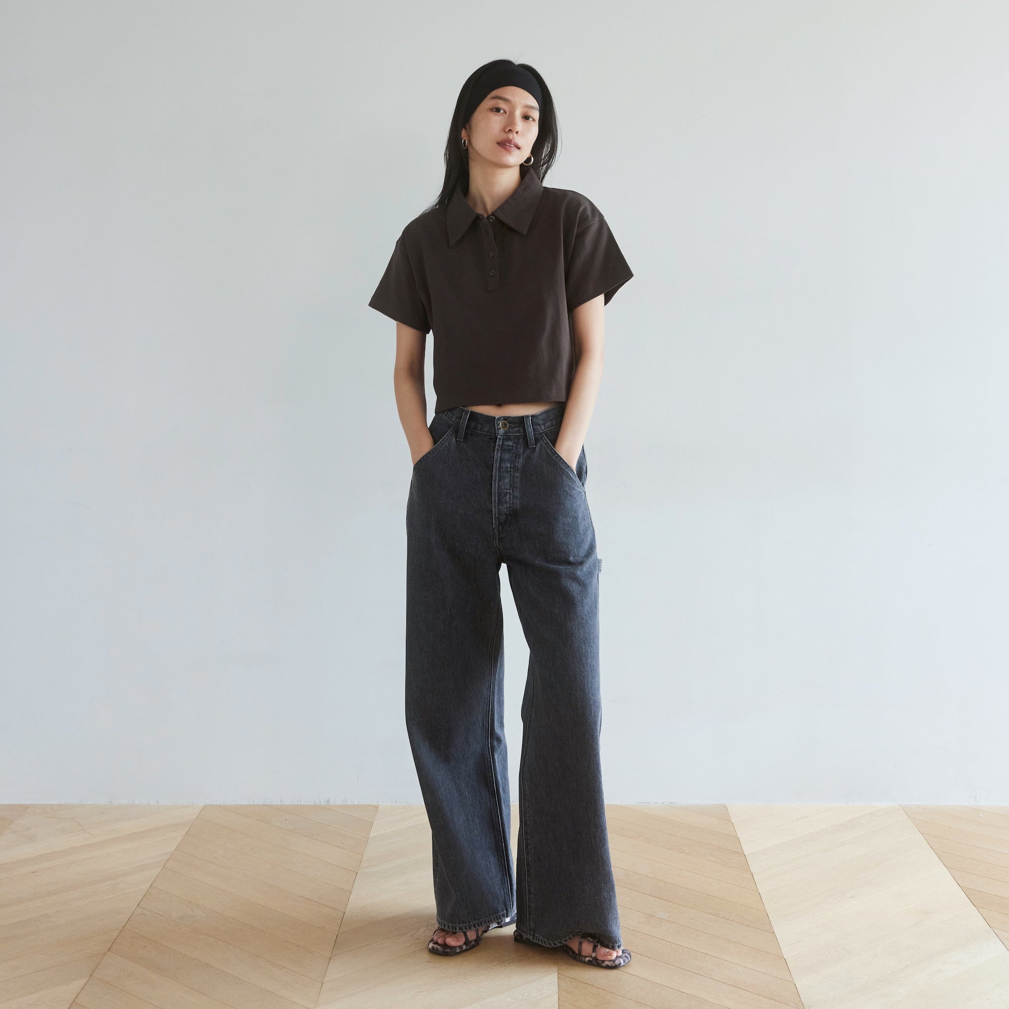 ペインターbaggy denimパンツ SRN05