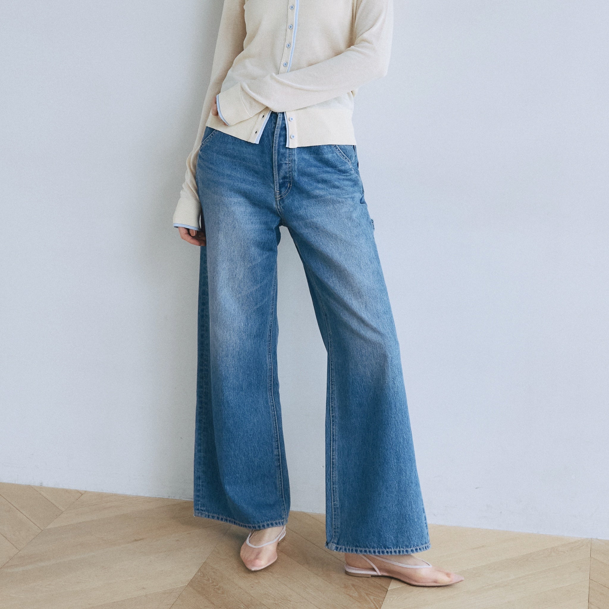 ペインターbaggy denimパンツ SRN05