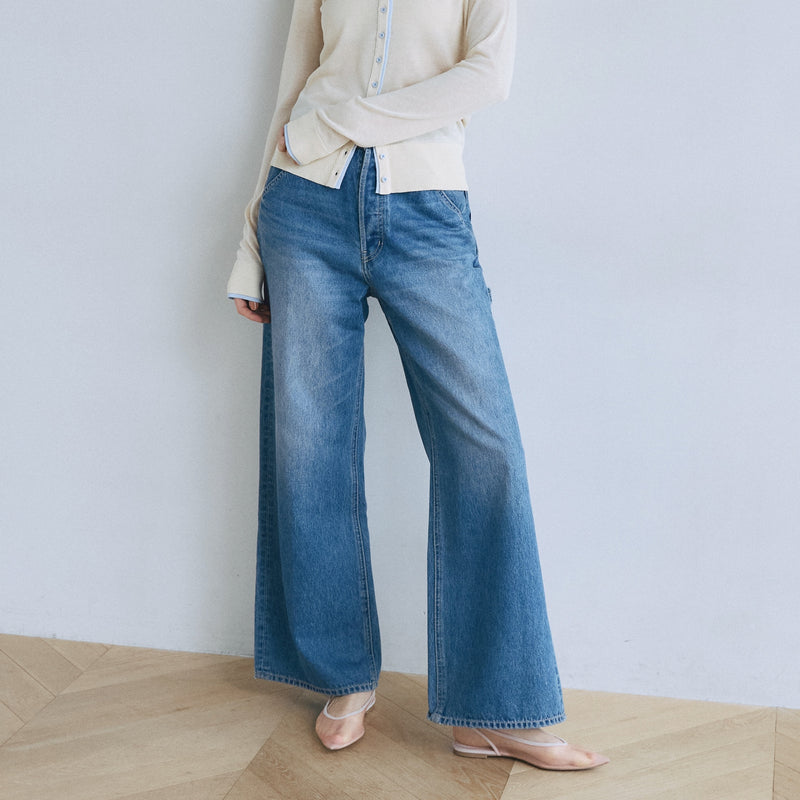 ペインターbaggy denimパンツ SRN05