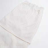 Random Cut Fringe Eyeline Skirt