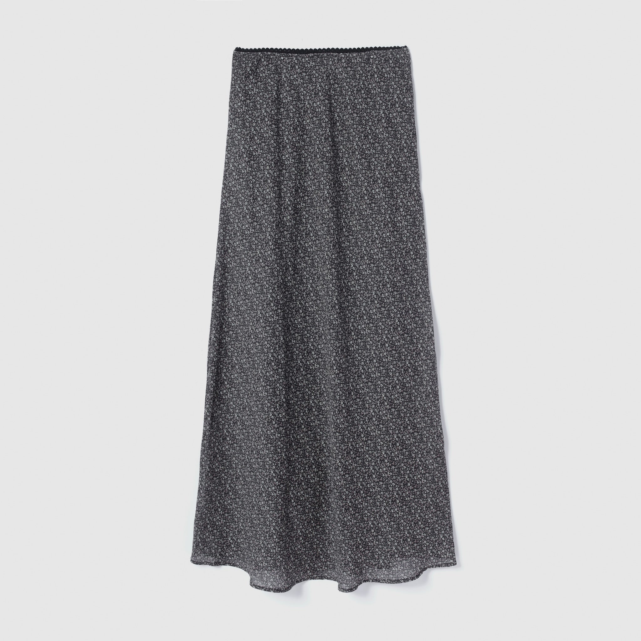 レースウエストvintage satinスカート