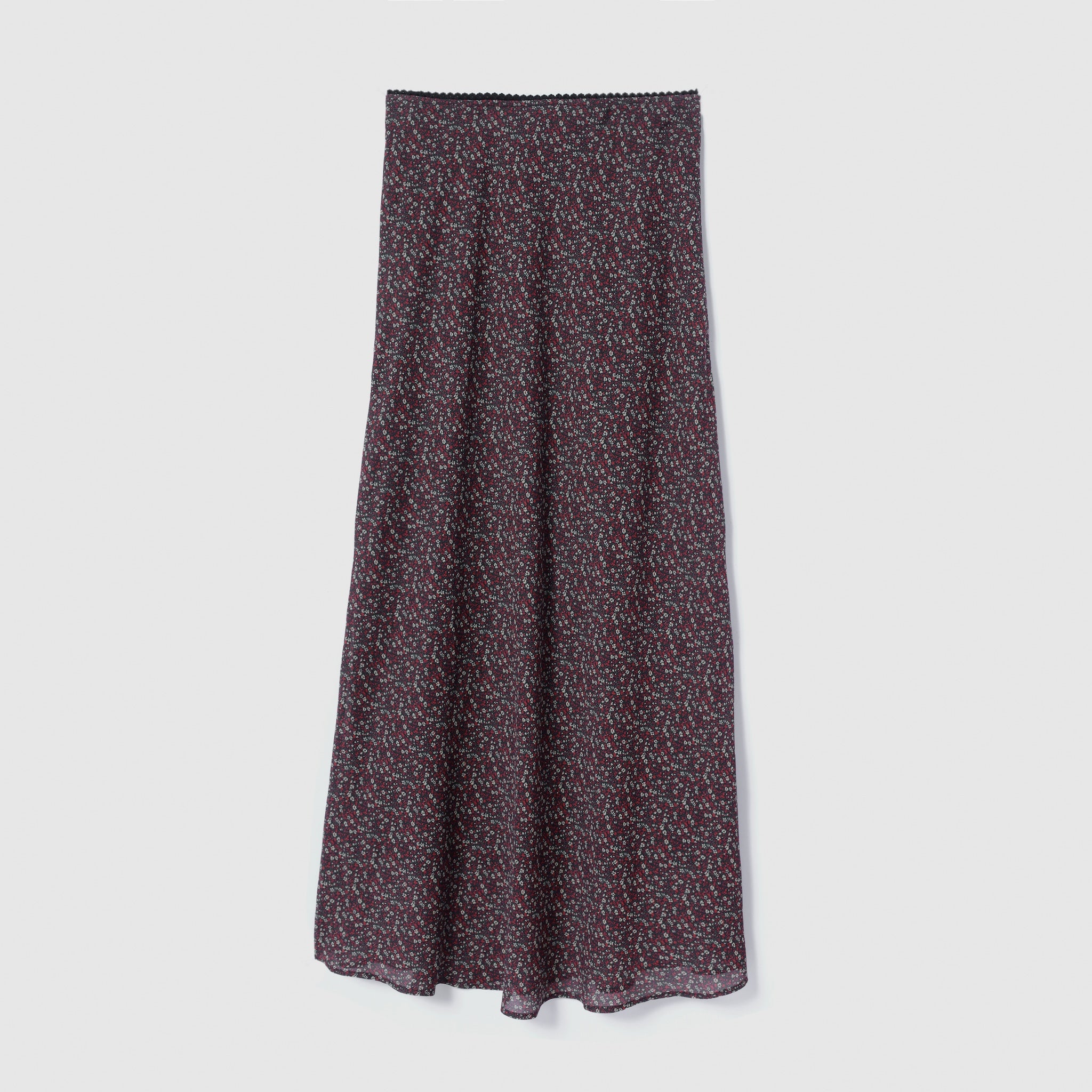 レースウエストvintage satinスカート