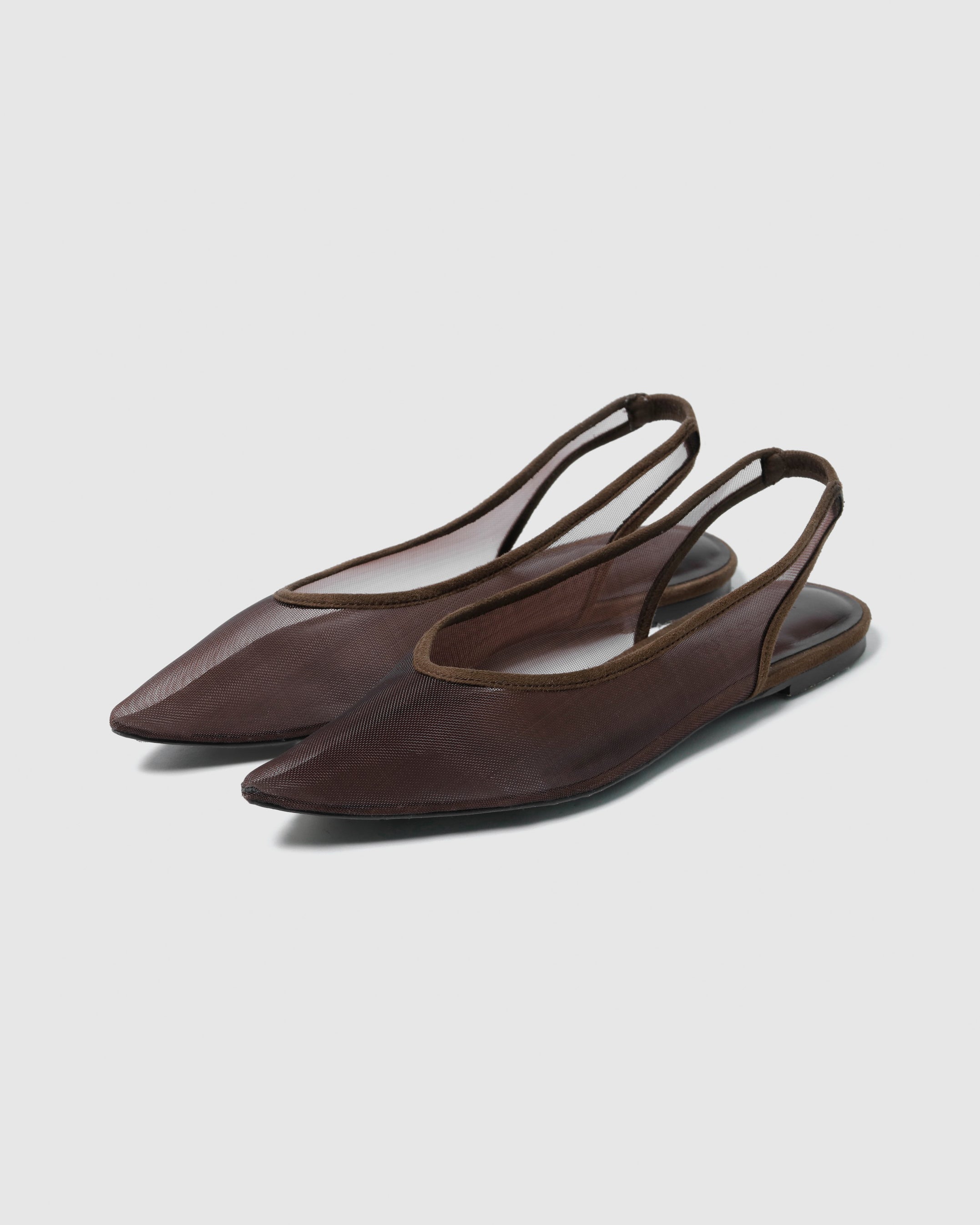 【新品】TULLE BACKストラップミュール ベージュ TULLE BACKストラップミュール