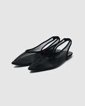 TULLE BACKストラップミュール