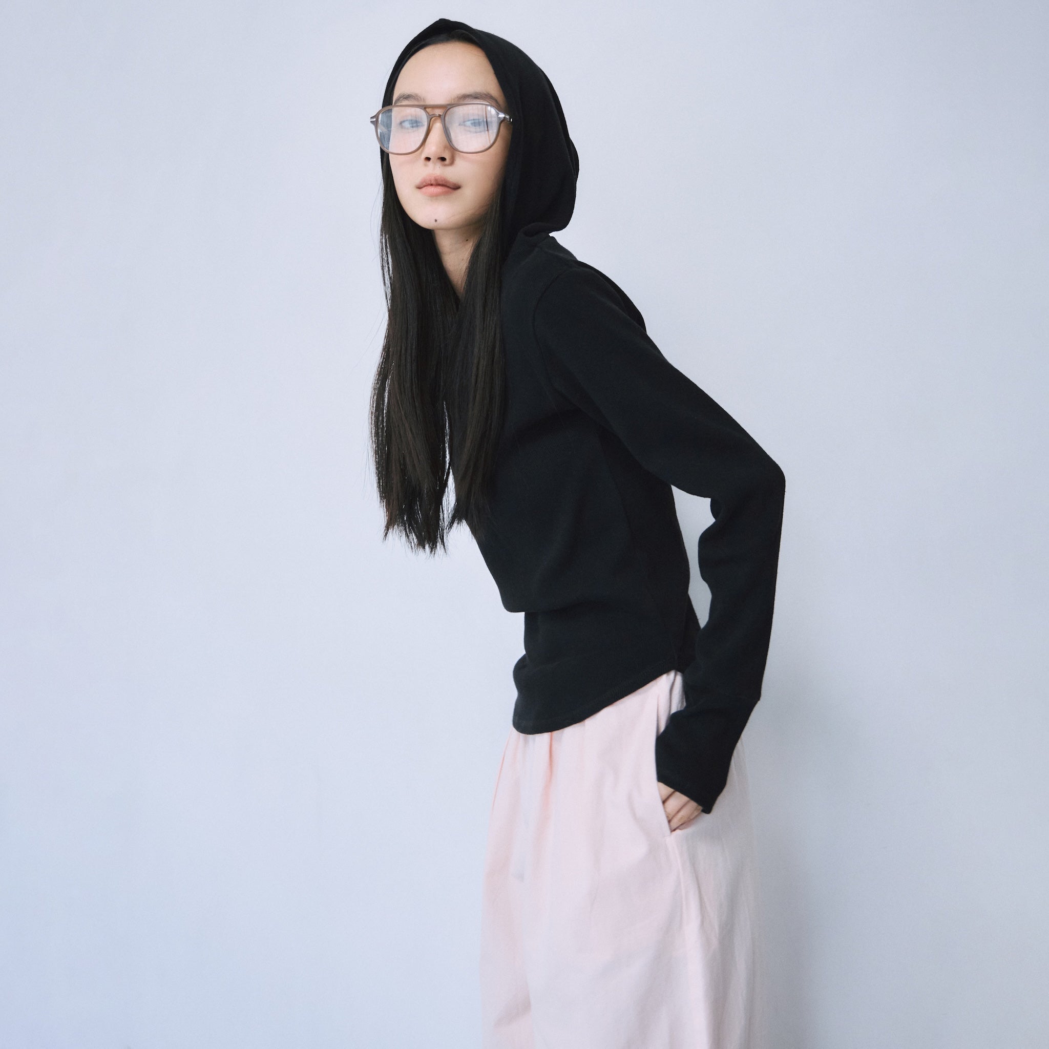 C/L Fluffy Teardropフーディー