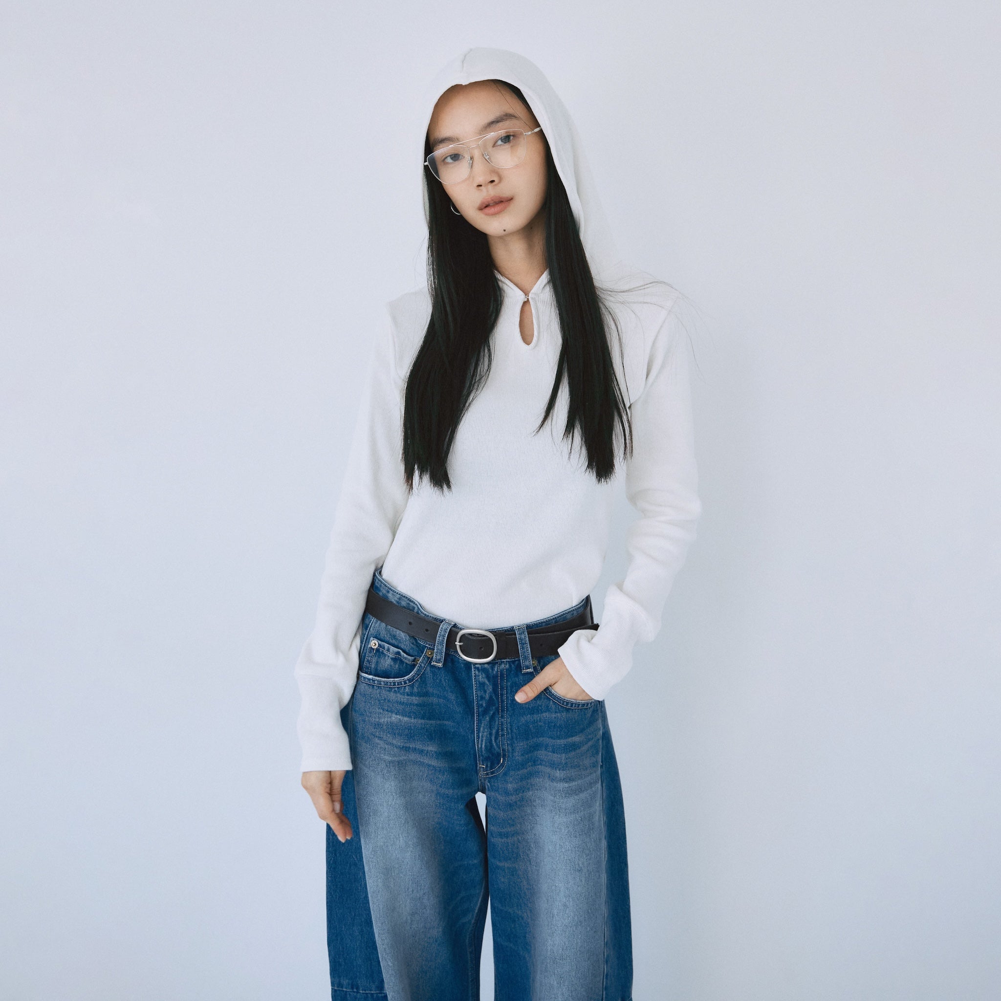 C/L Fluffy Teardropフーディー