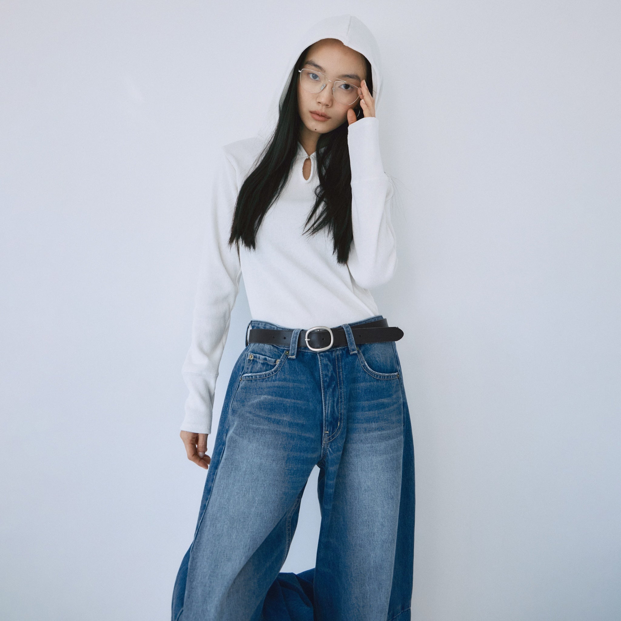 C/L Fluffy Teardropフーディー