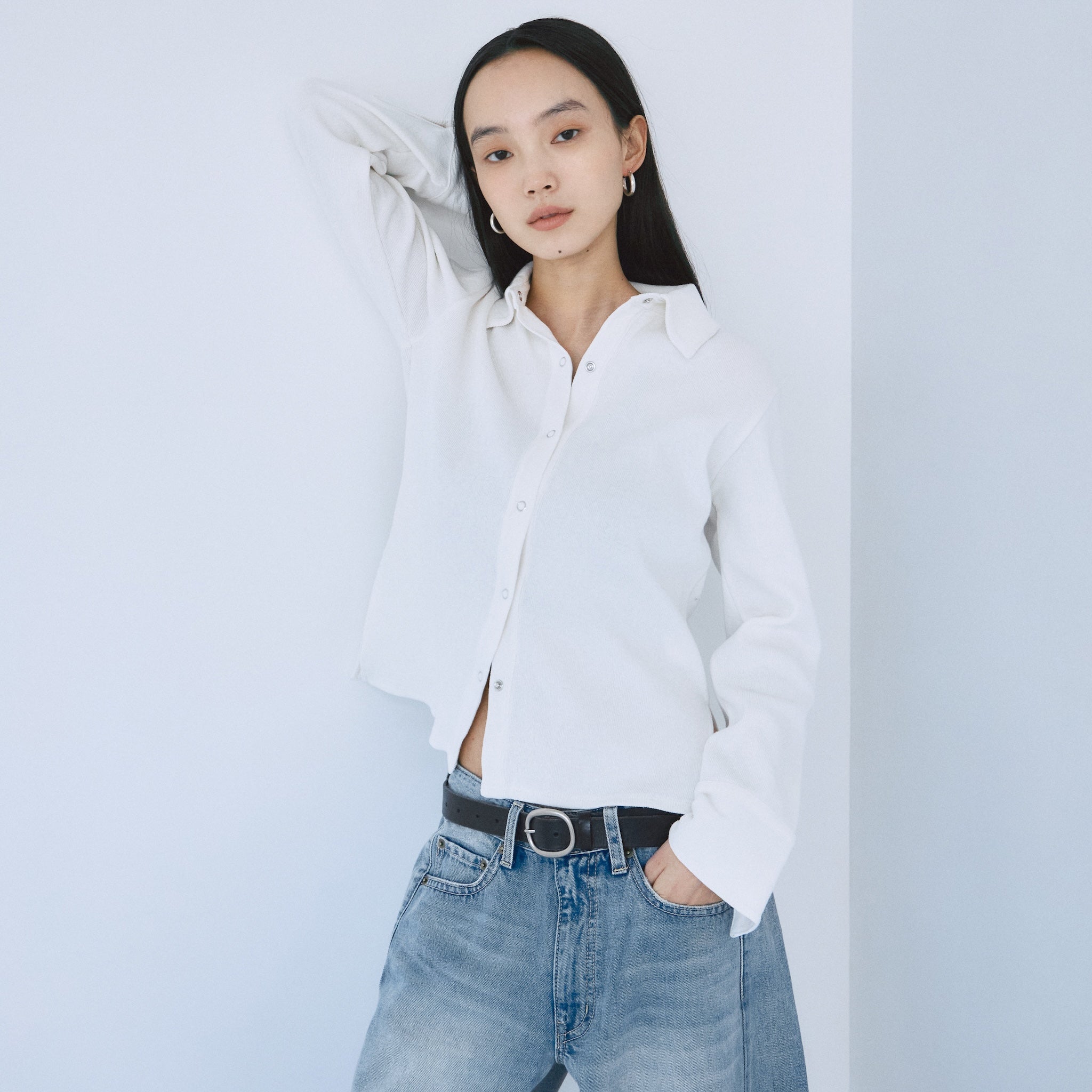 C/L Fluffy Basicシャツ