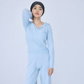 Mini Cable Skipper Hoodie Knit