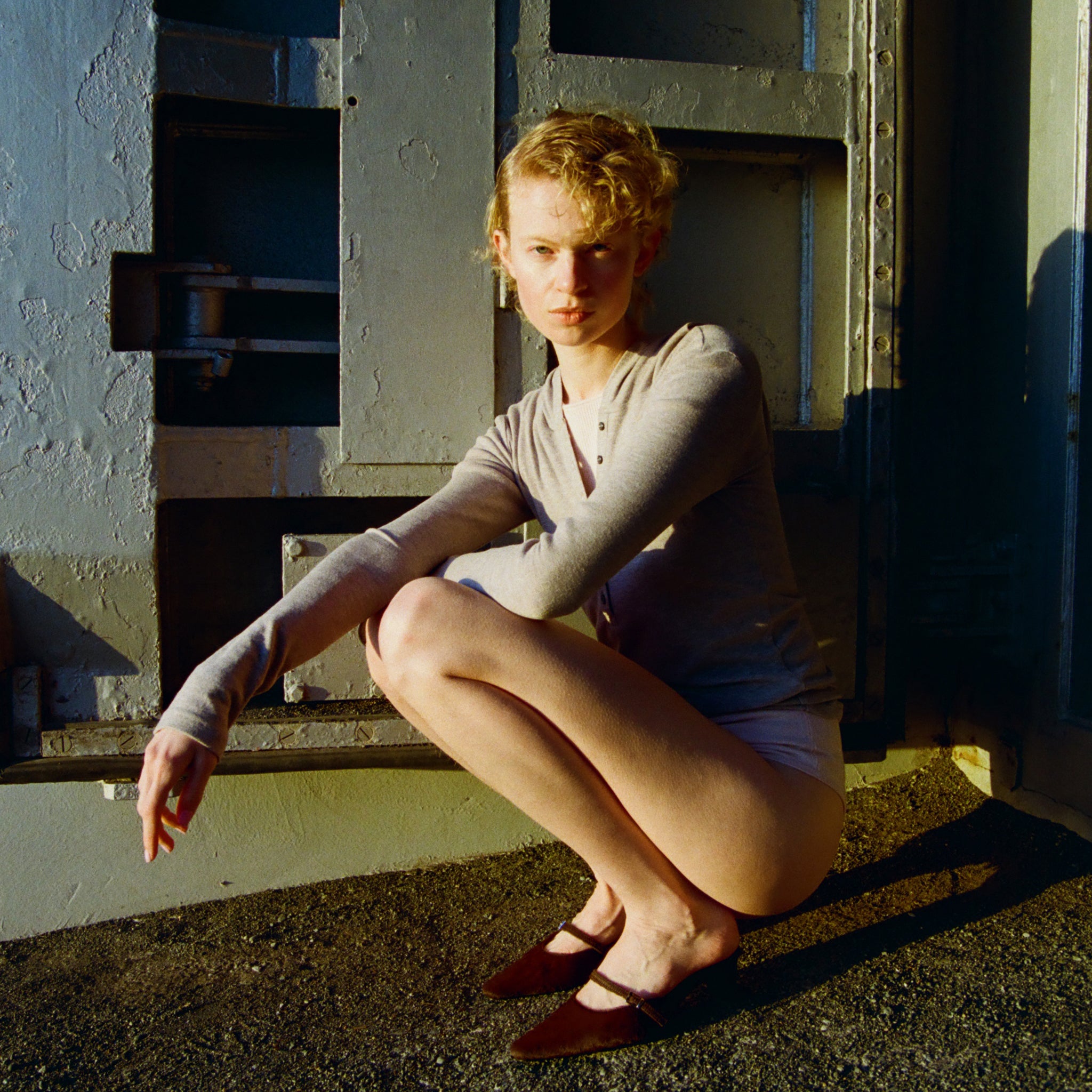 Hoodie Slimカットトップス