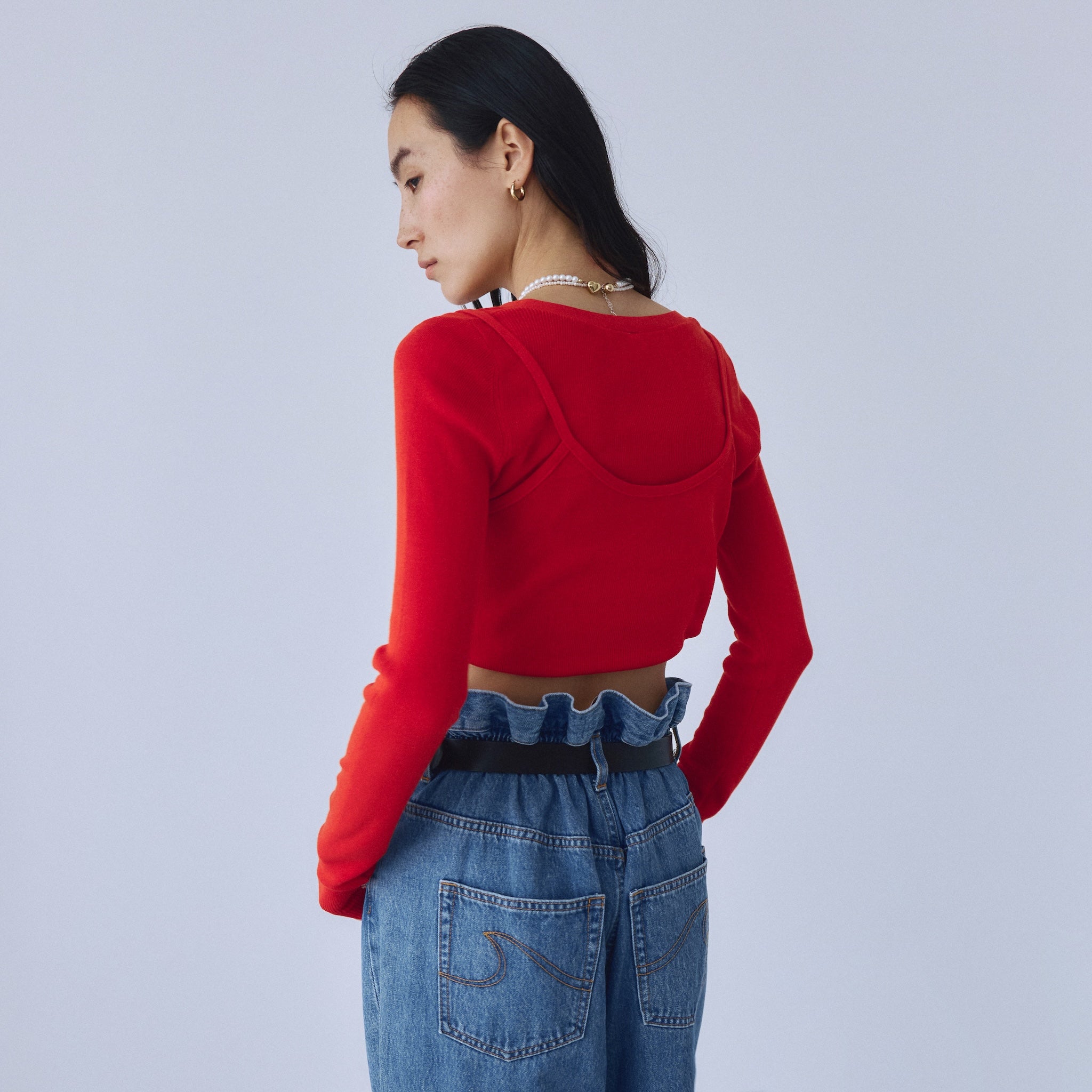 Multiway Silkytouch Knitトップス