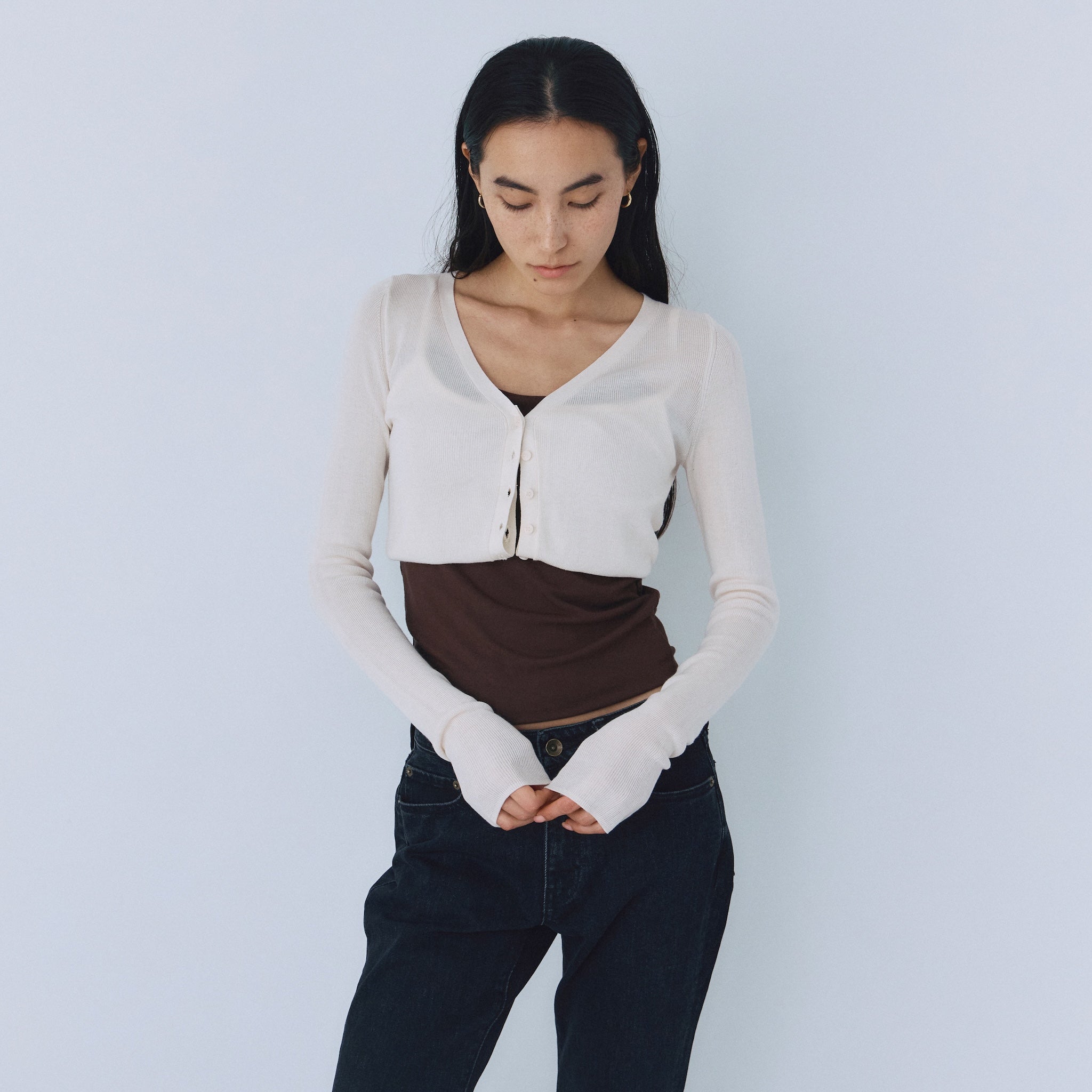 Multiway Silkytouch Knitトップス